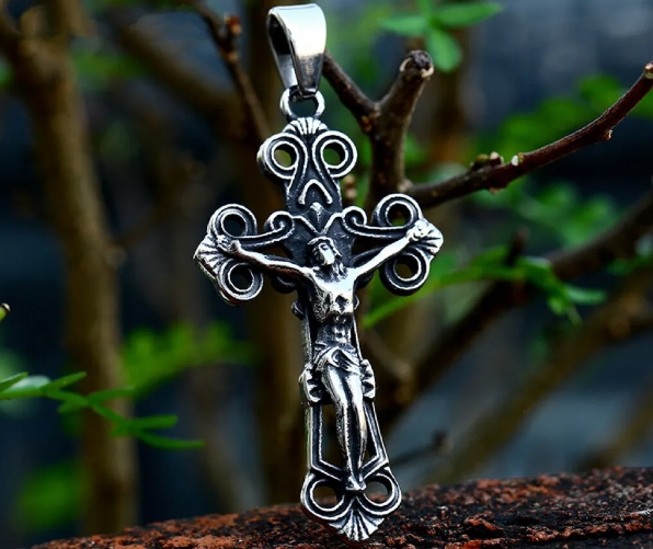 catholic cross necklace