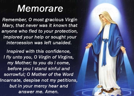 memorare prayer