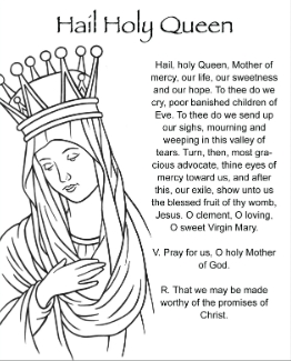 hail holy queen prayer