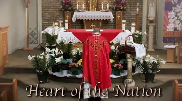 heart of the nation sunday mass today