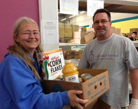 catholic charities food pantry