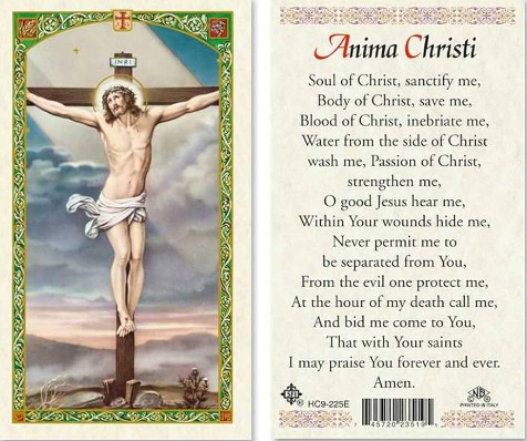 anima christi prayer