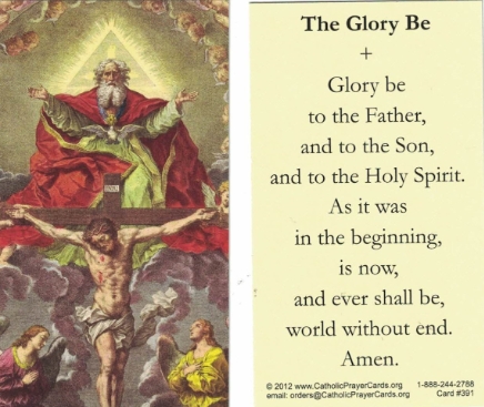 glory be prayer catholic