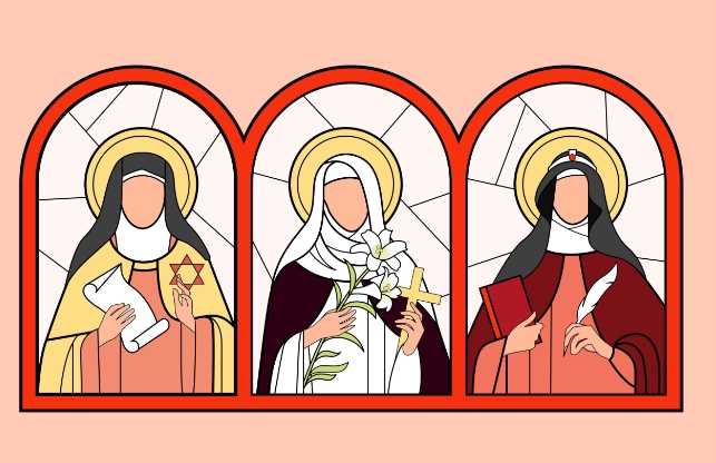 female catholic saints