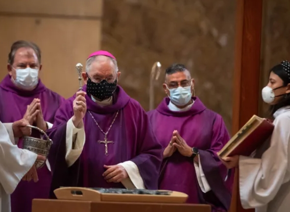 ash wednesday mass near me